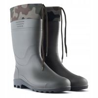 Kalosze Gumowce Męskie Buty Gumiaki WIĄZANE Wysokie Wodoodporne