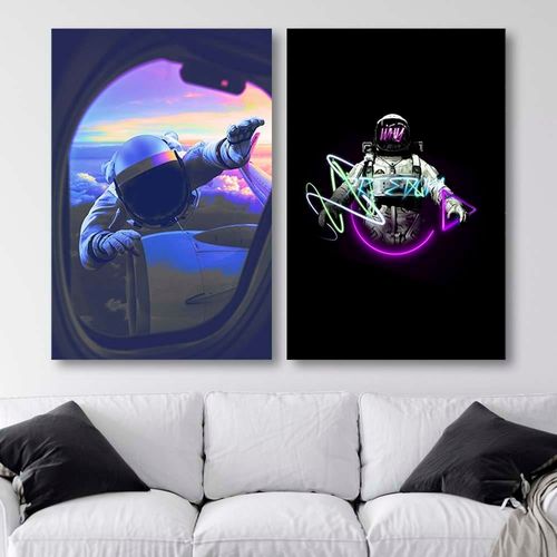 Deco Panel, Kosmiczne neony 40x60 na Arena.pl