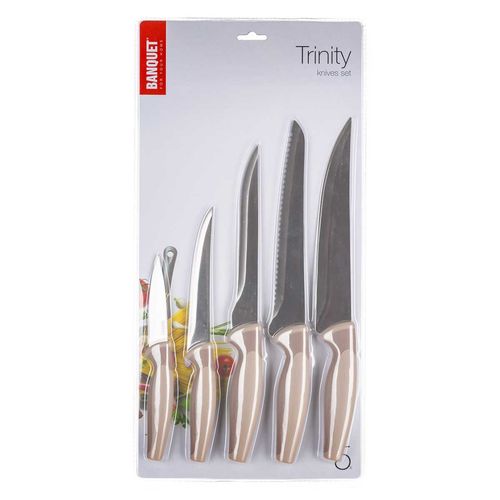 zestaw 5 noży kuchennych banquet trinity na Arena.pl