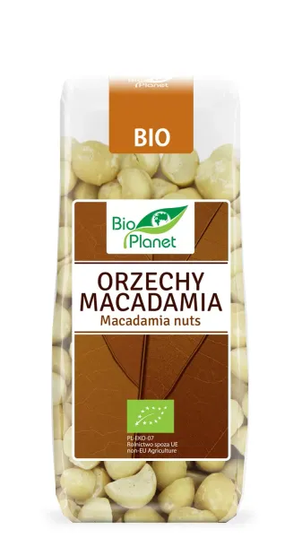 Orzechy Macadamia BIO 200 g - BIO Planet zdjęcie 1