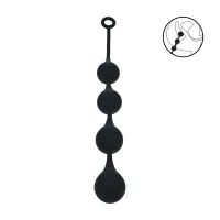 levelz silicone waterdrop xl kulki anatomiczne 50mm czarne