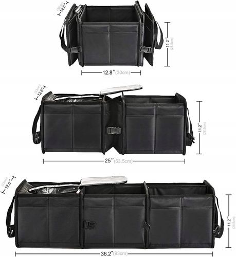 ORGANIZER DO BAGAŻNIKA SAMOCHODU SZTYWNY TORBA COOLER XXL PREMIUM na Arena.pl