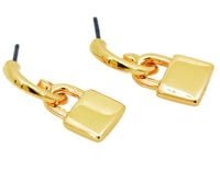 kolczyki kłódeczki