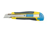 NÓŻ, NOŻYK DO TAPET 18MM GUMOWA RĄCZKA - W-76182