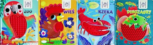 KSIĄŻECZKA KSIĄŻKA DOTYKOWA SENSORYCZNA WIEŚ na Arena.pl