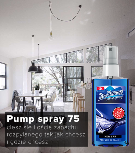 Zapach samochodowy Dr.Marcus Pump Spray 75ml New Car na Arena.pl