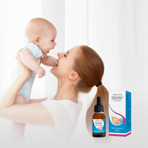 Mamalac KROPLE Z LAKTAZĄ DLA NIEMOWLĄT NA KOLKĘ na Arena.pl