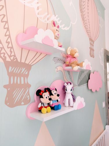 Półki chmurki 3 sztuki kolory na Arena.pl