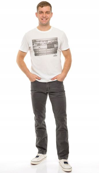 WRANGLER spodnie REGULAR grey ARIZONA W31 L34 zdjęcie 3