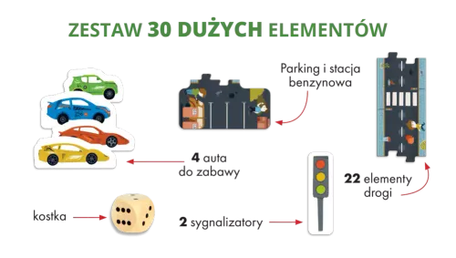 Droga. Duże puzzle z grą na Arena.pl