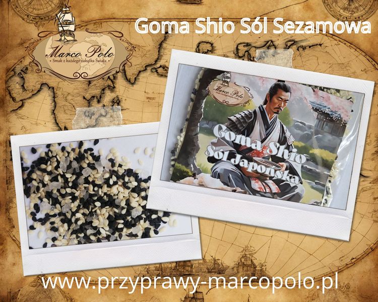Goma Shio Japońska Sól Sezamowa 40g - Arena.pl