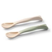 BABYONO SILIKONOWE ELASTYCZNE ŁYŻECZKI DO KARMIENIA 2 SZTUKI