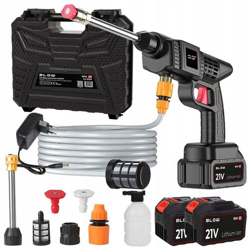 MYJKA CIŚNIENIOWA AKUMULATOROWA DO OKIEN OGRODU KOSTKI 2X AKUMULATOR na Arena.pl