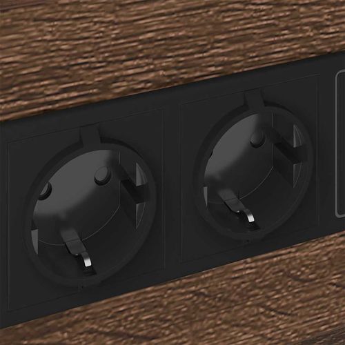 Szafka Nocna z szufladą Brązowy dąb 40 x 31 x 60 cm na Arena.pl