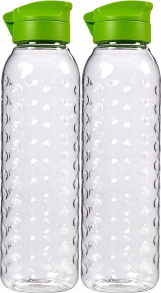 Butelka plastikowa Curver 750 ml przeźroczysta z bidonem x2 zdjęcie 1