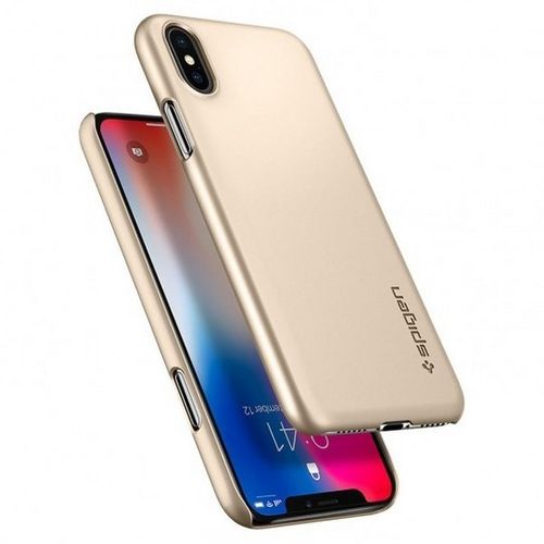 Spigen Thin Fit iPhone X gold 057CS22111 na Arena.pl