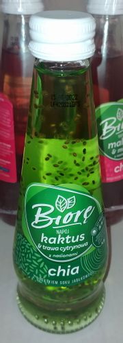 Biorę Napój kaktus i trawa cytrynowa z nasionami Chia 225ml na Arena.pl