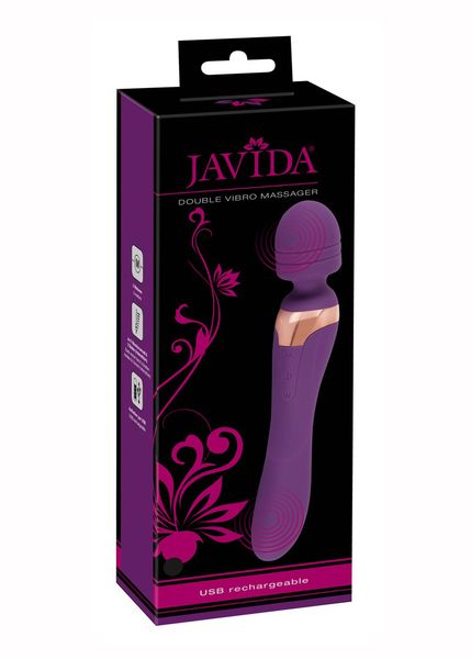 Wibrator I Masażer Łechtaczki 2 Końce 21Cm 8Trybów zdjęcie 3