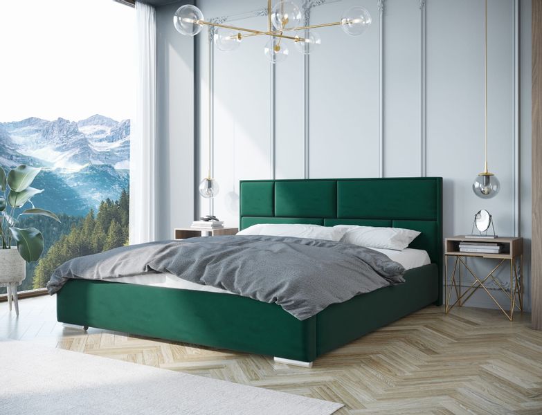 Łóżko tapicerowane GLOS 160X200 zdjęcie 1