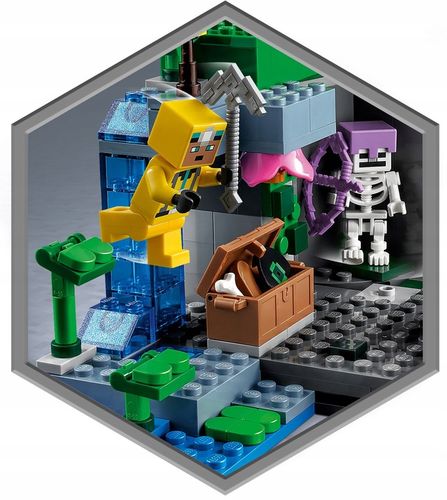 LEGO MINECRAFT Loch szkieletów 21189+Pustynna wyprawa Steva 21251 MAINCRAFT na Arena.pl