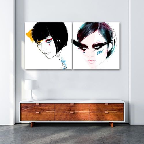 Obraz na płótnie – Canvas, Portret 40x40 na Arena.pl