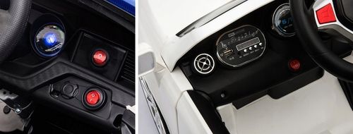 MERCEDES GLA 4x4 12V, PILOT 2.4G, 4 AMORY Auto na akumulator, koła EVA na Arena.pl