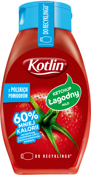 Kotlin Ketchup łagodny 420 g zdjęcie 1