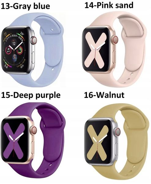PASEK DO APPLE WATCH 2 3 4 5 6 7 8 9 SE ULTRA 2 38/40/41/42/44/45/49m Sport zdjęcie 14