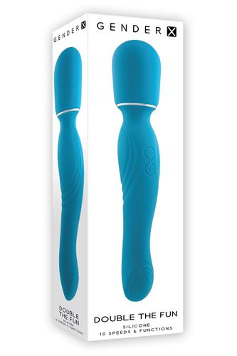 podwójny wibrator różdżka double the fun gender x na Arena.pl