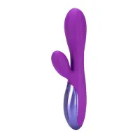 excite rabbit - silikonowy masażer intymny z 6 trybami wibracji, fioletowy