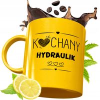 Złoty Kubek Premium Dla Hydraulika Prezent Z Nadrukiem Ze Zdjęciem