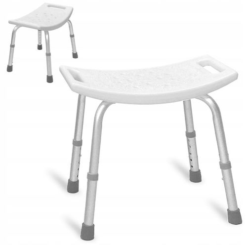 TABORET POD PRYSZNIC KRZESŁO PRYSZNICOWE STOŁEK ALUMNIOWY DLA SENIORA na Arena.pl