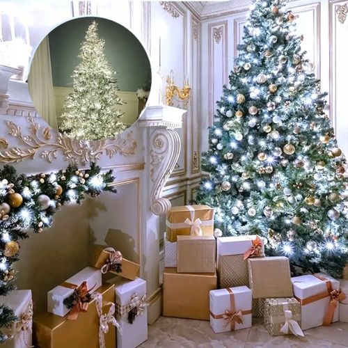 LAMPKI CHOINKOWE 1000 LED ZEW/WEW BIAŁY ZIMNY na Arena.pl