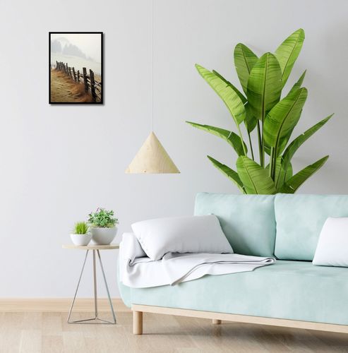 Plakat 30x40cm Spowity Mgłą na Arena.pl