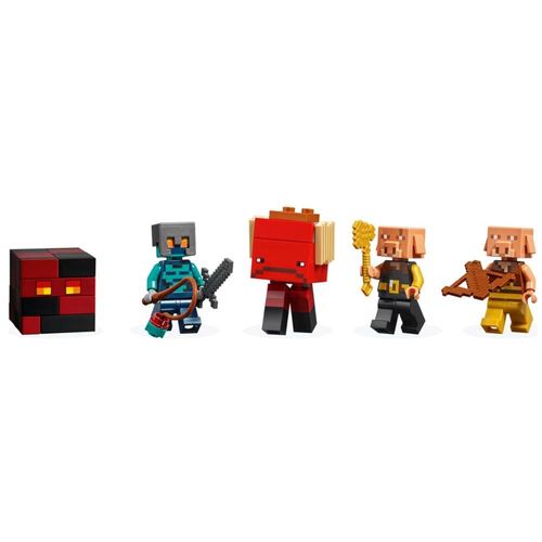 Lego Minecraft Bastion w Netherze 21185 na Arena.pl