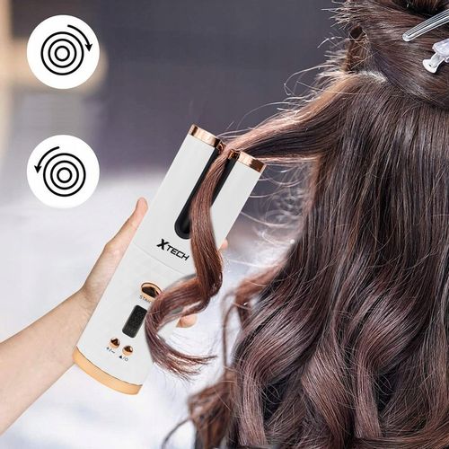 LOKÓWKA DO WŁOSÓW AUTOMATYCZNA CERAMICZNA LCD CURL BIAŁA XTECH na Arena.pl