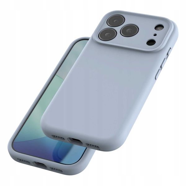 Spacecase Silicone Mag Iphone 17 Pro Baby Blue zdjęcie 11