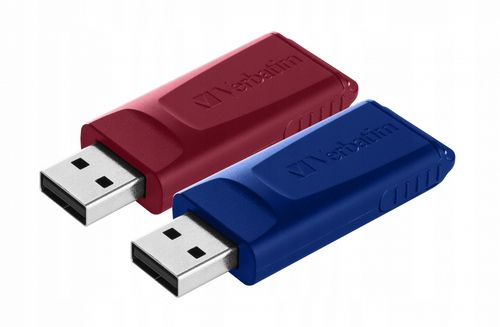 Pendrive Verbatim Store 'n' Go Slider 32GB USB 2.0 (2-pack) na Arena.pl