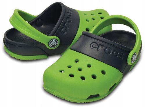 Dziecięce Klapki Chodaki Crocs Electro Clog 19,5 na Arena.pl