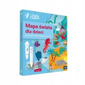 Mapa świata dla dzieci. Interaktywna mówiąca mapa praca zbiorowa
