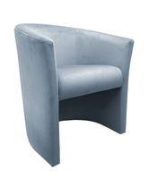 Fotel CLUB szary błękit BL06