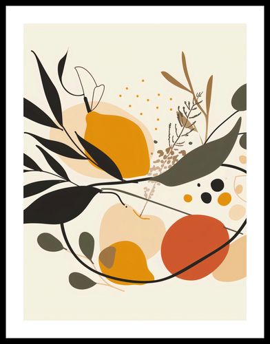 Plakat 75x100cm Botaniczny Wir na Arena.pl