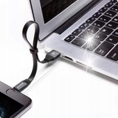 Kabel niktrade USB - Apple Lightning 0,23 m czarny