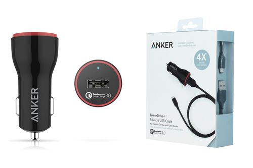 ANKER | ŁADOWARKA SAMOCHODOWA KABEL MICRO USB 3.0 na Arena.pl