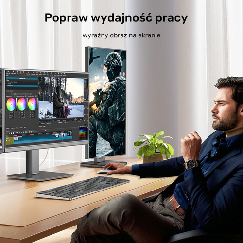 Unitek Kabel HDMI 2.0 4K biały 3m na Arena.pl