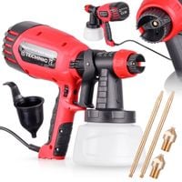 pistolet do malowania ścian elektryczny natryskowy do farb 3 dysze agregat