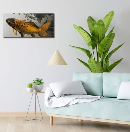 Obraz 70x30cm Spokojna Ryba Koi na Arena.pl