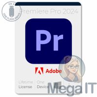 Premiere Pro 2024 -  Licencja Wieczysta (LifeTime) - Windows - Użytkownik Indywidualny - BOX (USB)