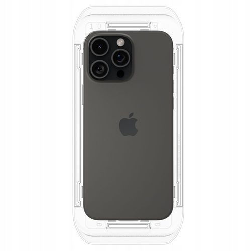 2x Szkło Hartowane SPIGEN EZ FIT + Aplikator do Apple iPhone 16/15, do etui na Arena.pl