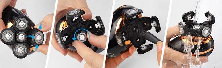 MASZYNKA DO GOLENIA GOLARKA TRYMER DO BRODY WŁOSÓW STRZYŻENIA ZAROSTU MĘSKA zdjęcie 7